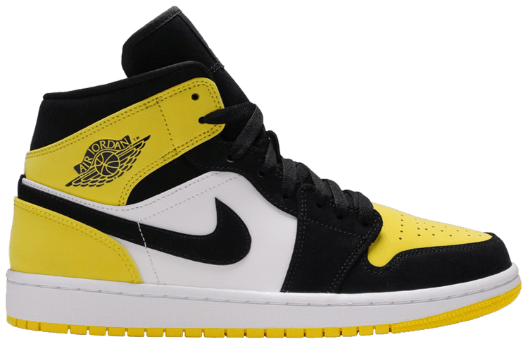 nike 1s yellow and black