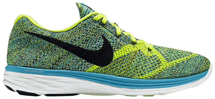 nike flyknit lunar 3 blue