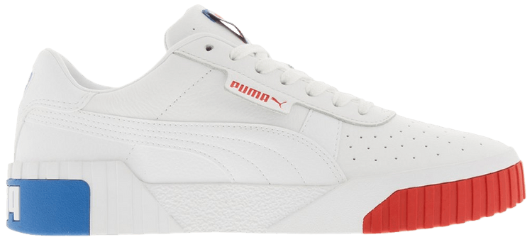 puma cali red white blue