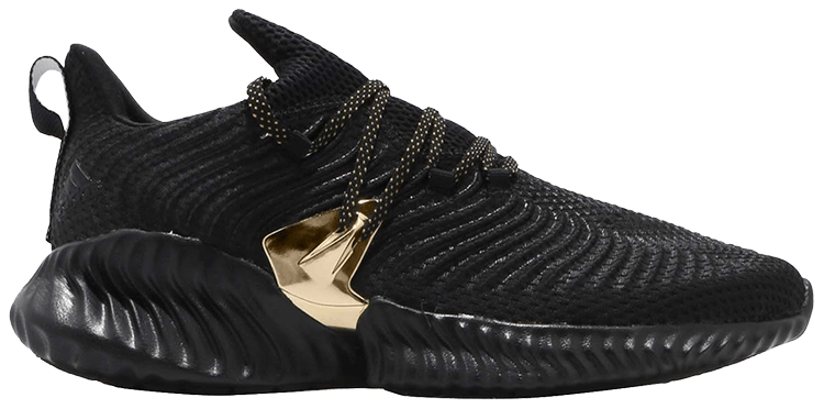 adidas alphabounce instinct black and gold
