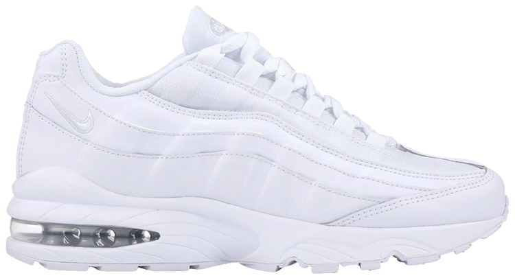 silver nike 95