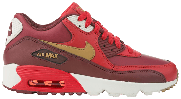 nike air max 90 leather red
