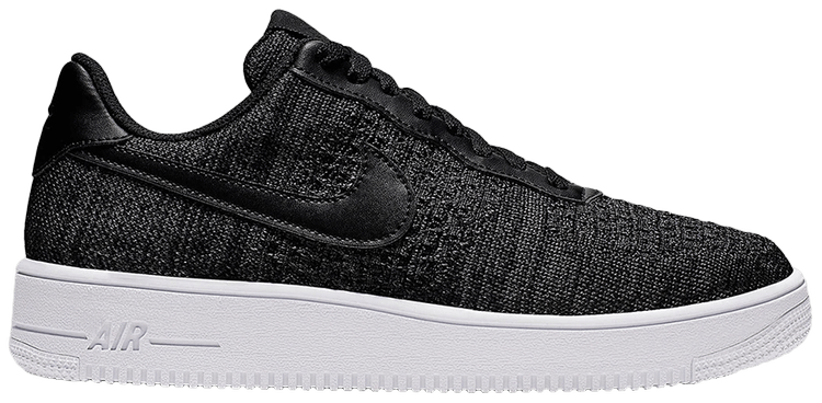 air force 1 flyknit black