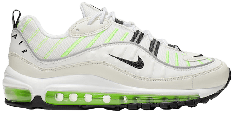 air max 98 white and green