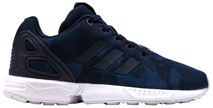 adidas zx flux blue and white