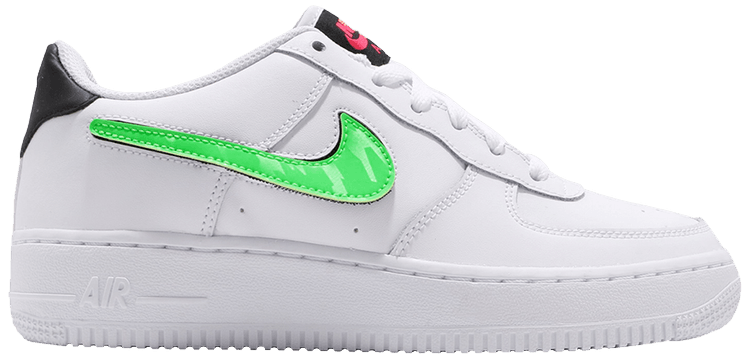green nike forces