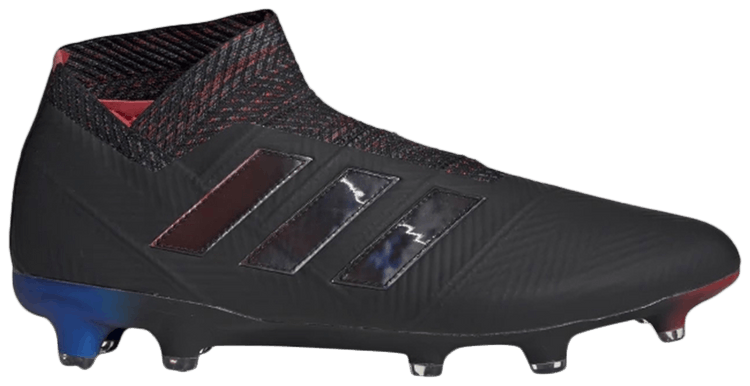 Nemeziz 18+ FG 'Black Red' - adidas - BB9422 | GOAT