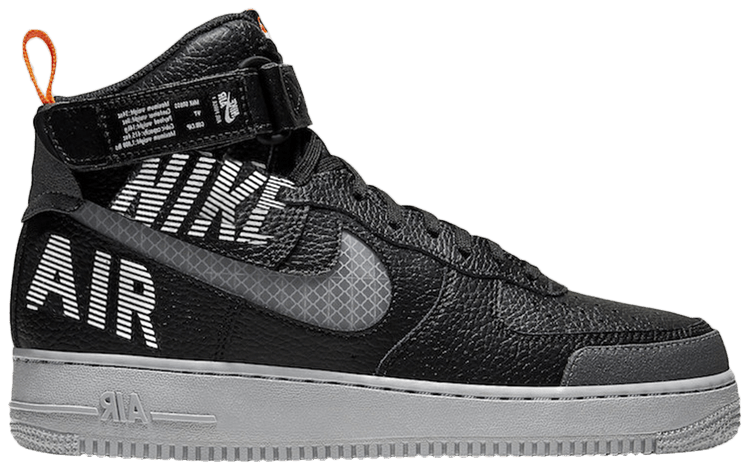 Air Force 1 High 'Under Construction - Black'
