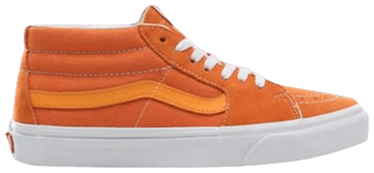 vans sk8 mid orange