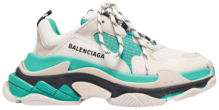 Balenciaga Wmns Triple S 'White Green' 2019 - Balenciaga - 524039 W09OH ...