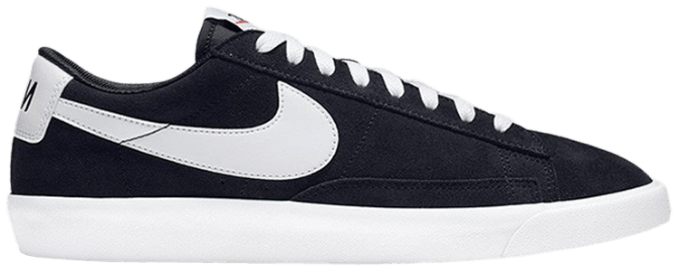 nike blazer low suede black