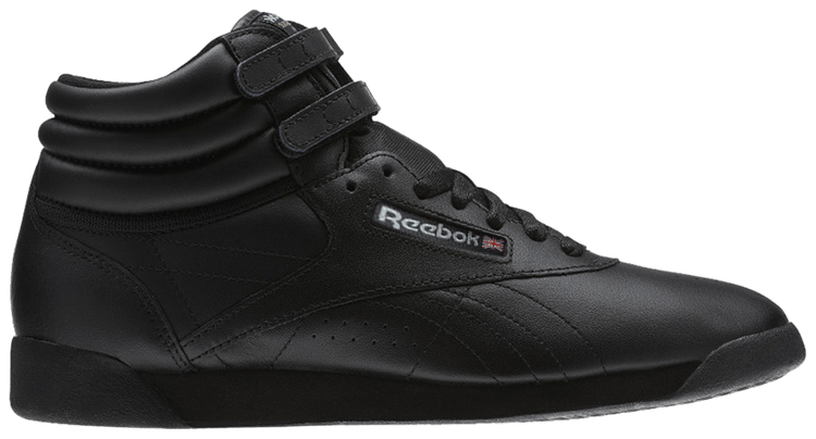 reebok freestyle hi black