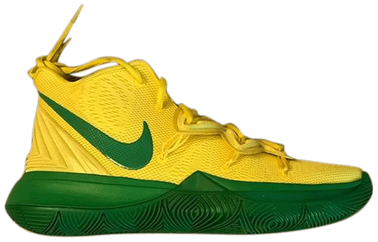 green and yellow kyrie 5