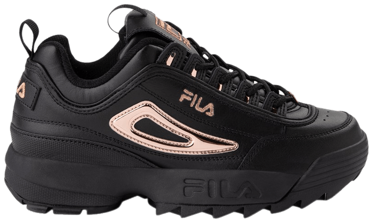 fila disruptor 2 black rose gold