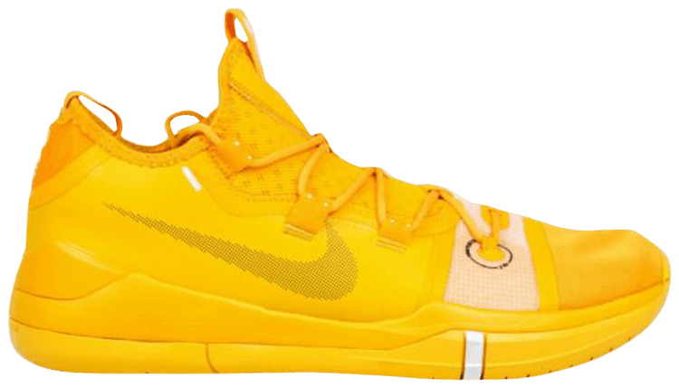 kobe bryant shoes yellow