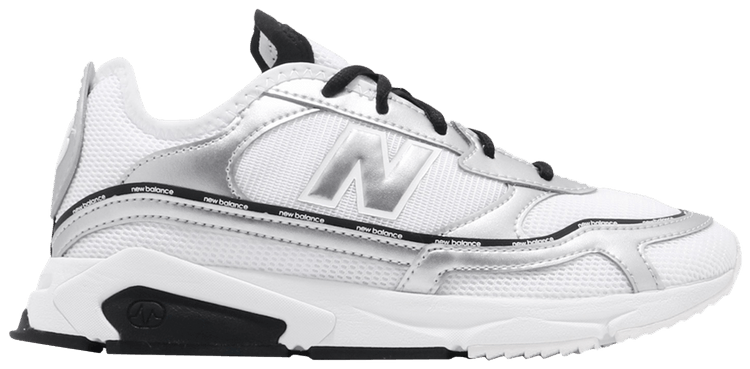 new balance x racer silver