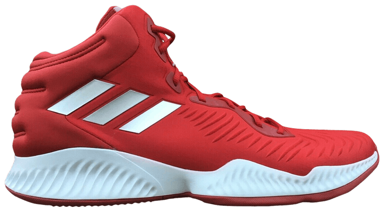Mad Bounce 18 Team Red Silver Adidas D Goat