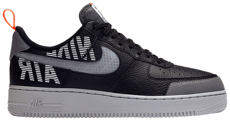 nike air force 1 low under construction black
