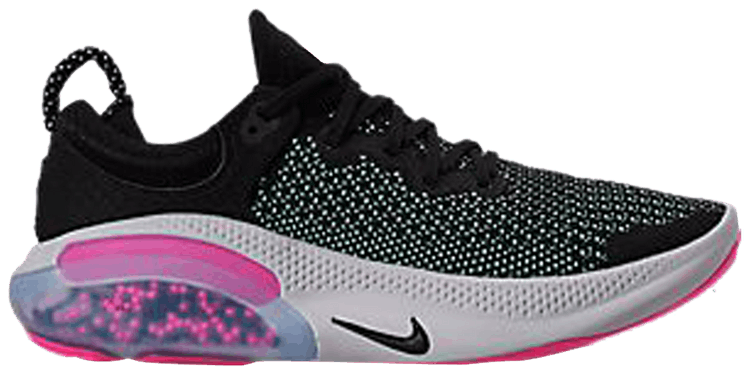Nike Women's Joyride Run Flyknit Running Shoes, Size: 11.0, Black/Pink Blast