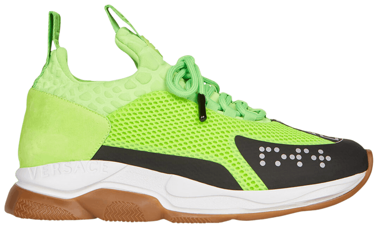 Versace cross chainer fluo green clearance