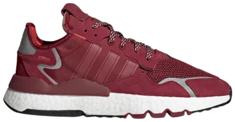 Nite Jogger Silver Metallic Adidas Ee5851 Goat