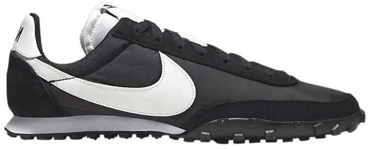 nike waffle racer black