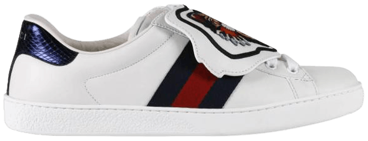 Gucci Ace Low 'Tiger Patch' - Gucci 