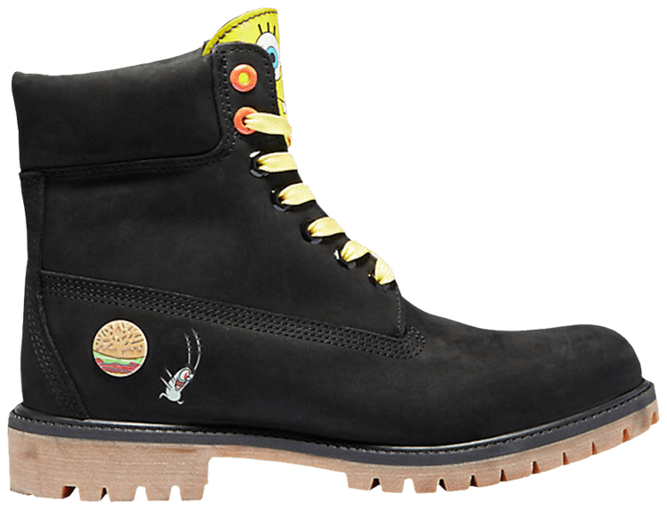 black spongebob timberlands