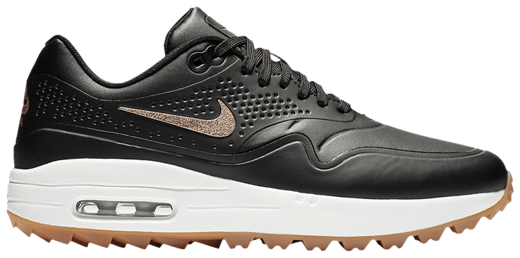 Wmns Air Max 1 Golf Black Gum Nike Aq0865 002 Goat