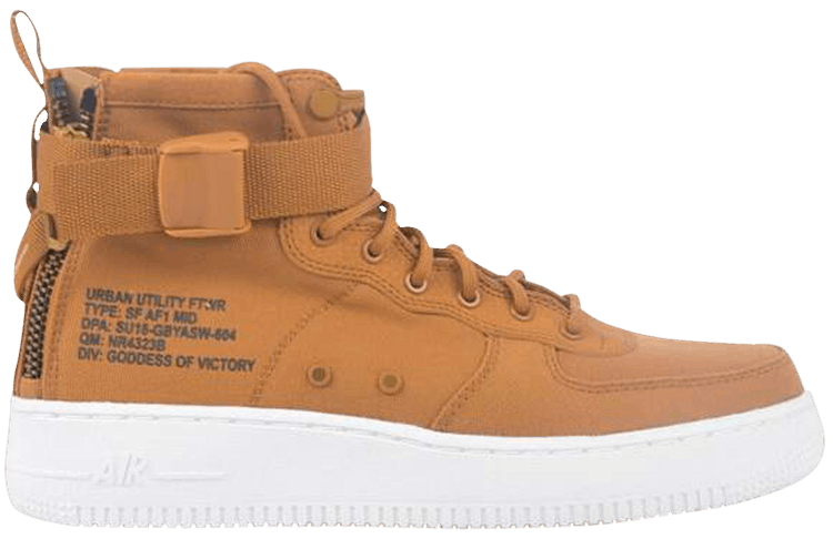 nike sf air force 1 desert ochre
