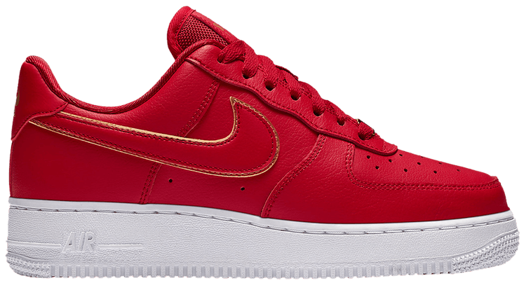air force 1 red swoosh