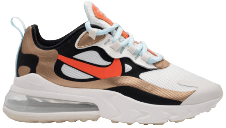 women's air max 270 react sail/black-metallic red bronze