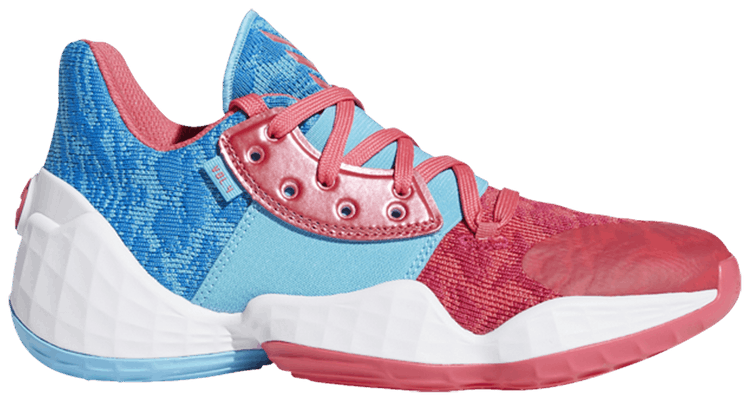 pink and blue harden 4