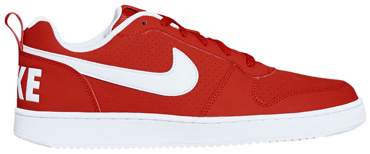 nike court borough low red