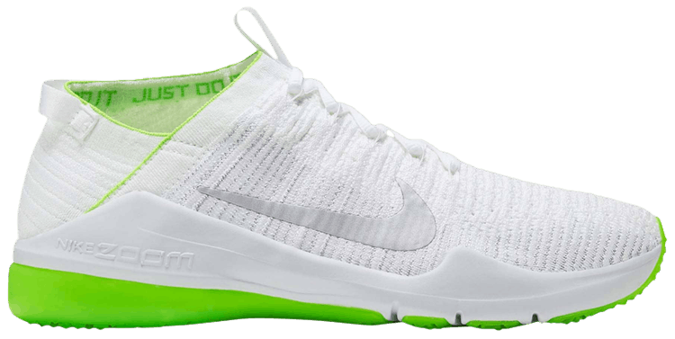 Wmns Air Zoom Fearless Flyknit 2 'White Electric Green'