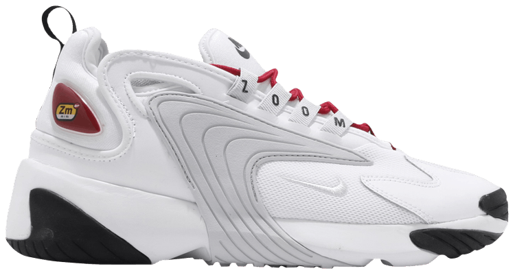 nike zoom 2k grey and red