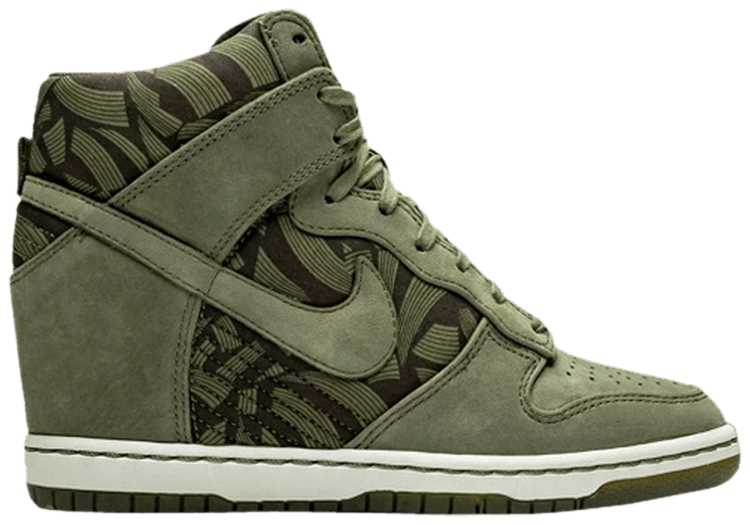 nike dunk sky hi olive