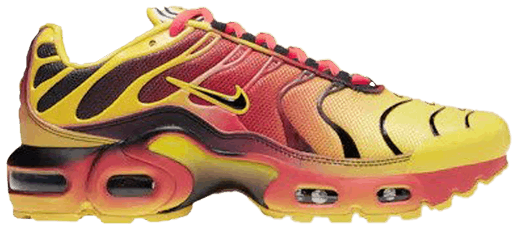 yellow nike air max plus