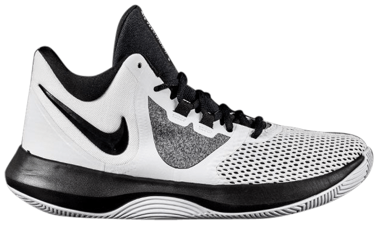 nike air precision 2 black and white