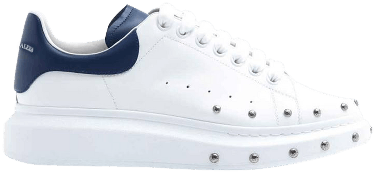 white and blue alexander mcqueen's