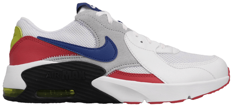 nike air max excee red white and blue