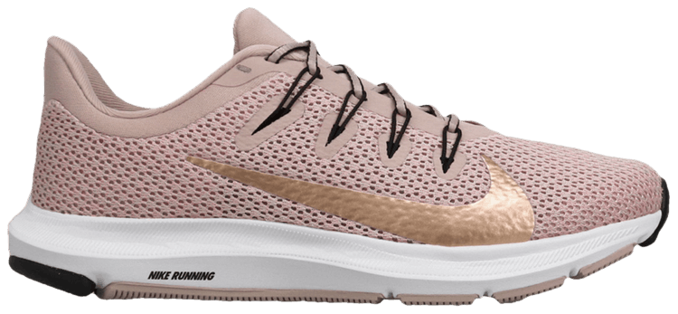 nike quest 2 rose gold