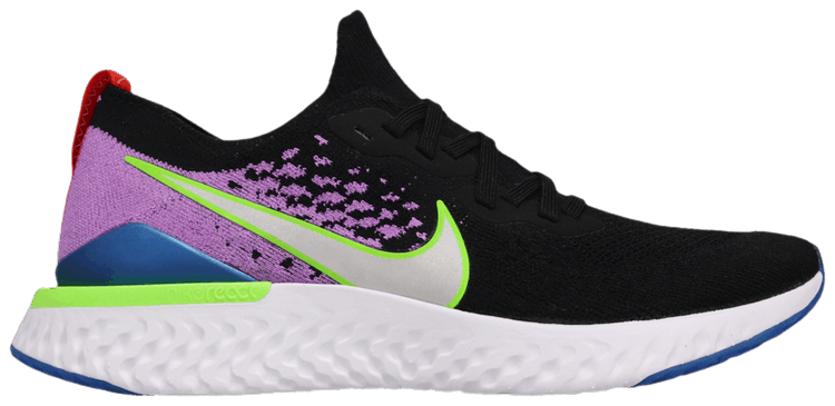 nike epic react flyknit 2 silver