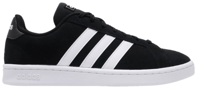 Grand Court 'Black White' - adidas - F36414 | GOAT