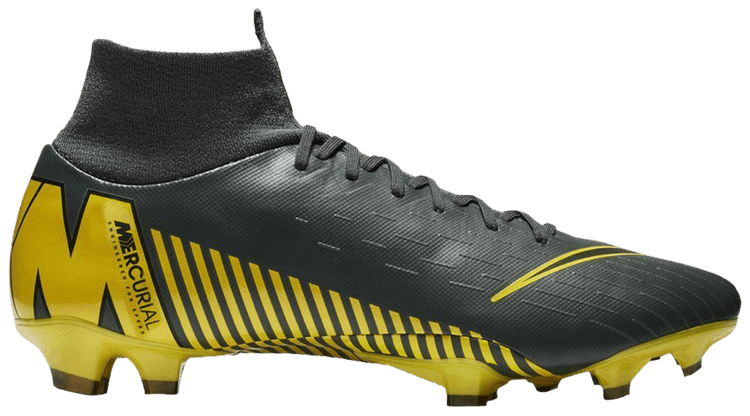 mercurial grey and yellow