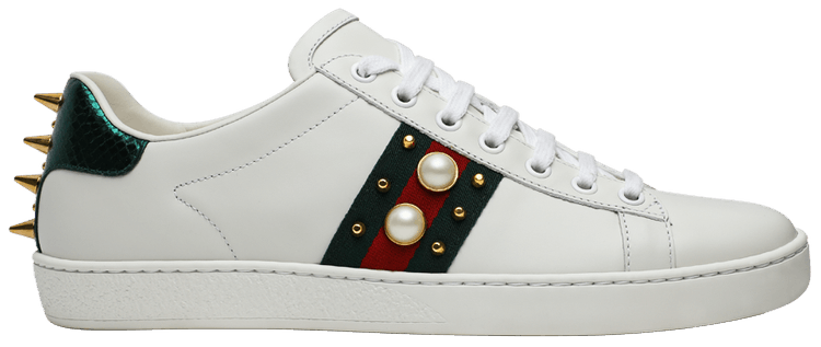 Gucci Wmns Ace Embroidered 'Bee' - Gucci - 431942 A38G0 9064 | GOAT