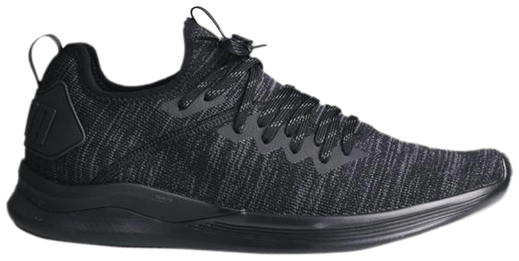 puma ignite flash evoknit black