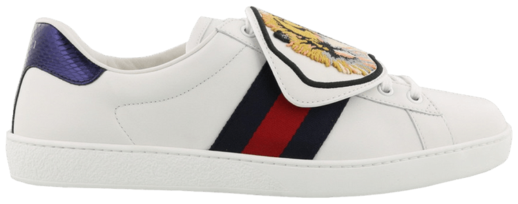 gucci ace tiger patch