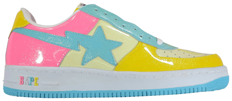 Cotton candy bapesta clearance