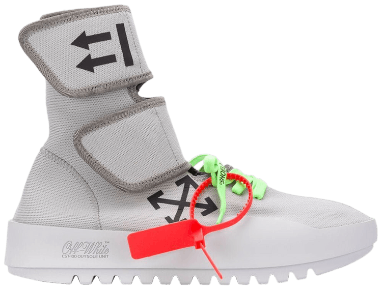 off white moto wrap grey